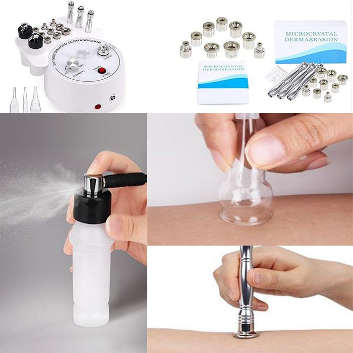 3 in 1 Microdermabrasion Machine Professional Diamond Dermabrasion Facial Devices Homeuse