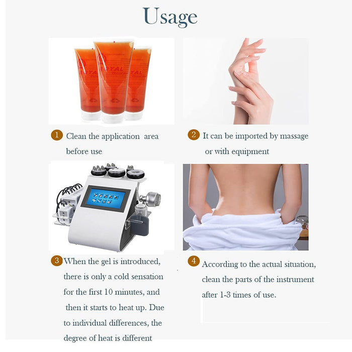 Slimming Gel For Cavitation Ultrasonic Loss Weight Machine