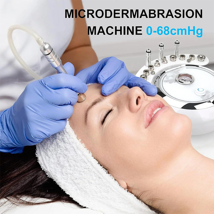 3 in 1 Microdermabrasion Machine 0-68cmHg Strong Suction Power Dermabrasion Facial Skin Care