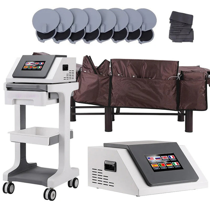 24 Airbags Pressotherapy Machine Lymph Drainage Air Pressure Therapy Slimming Weight Loss Beauty Salon Equipment