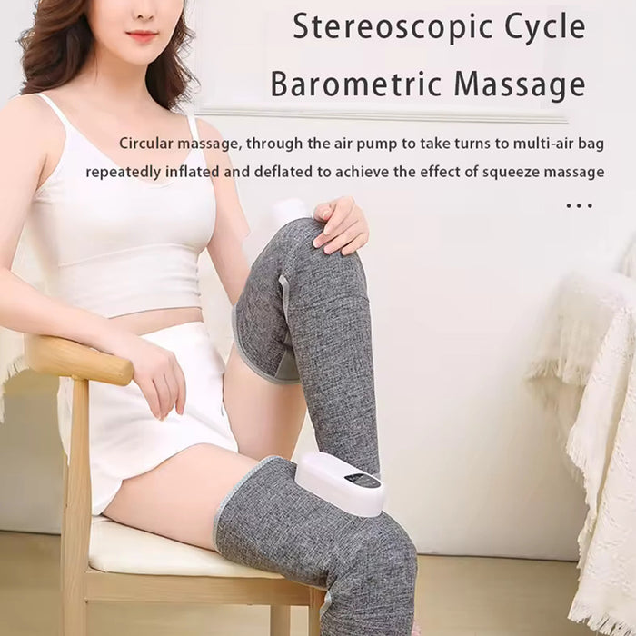 New Portable Foot and Leg massager machine Compression Massager Wireless Heating Air Compression Infrared Therapy Heat Massager