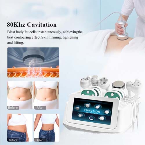 6 in 1 Ultrasonic Cavitation Machine for Fat Blasting Body Sculpting Cellulite Treatment weight loss & body sculpting reshapehub 