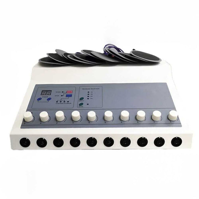 Electric Muscle Stimulator Ems Body Sculpture Massage Digital Therapy Machine Breast Care