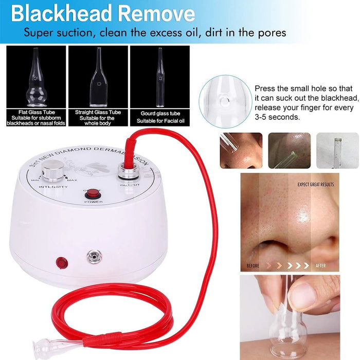 3 in 1 Microdermabrasion Machine Professional Diamond Dermabrasion Facial Devices Homeuse