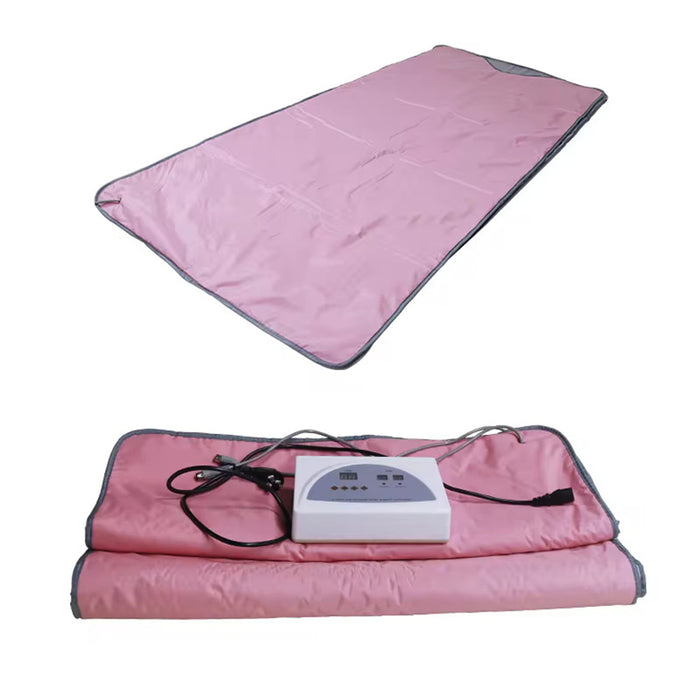 Hot Sales Infrared Blanket 2 Zone Infrared Body Detox Healthy Care Infrared Sauna Blanket Spa Home Use