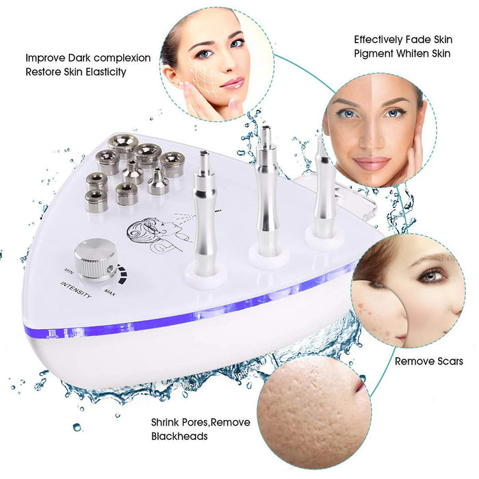 2 in 1 Microdiamond Dermabrasioni Machine Water Spray Skin Care Dermabrasion Peeling Skin Black Head Remove Skin Cleanning Device