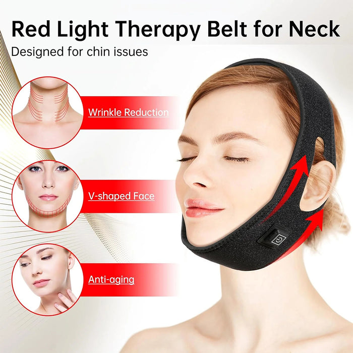 Infrared Light Therapy Beauty Device For V Face  and Neck Shape Led Light Therapy