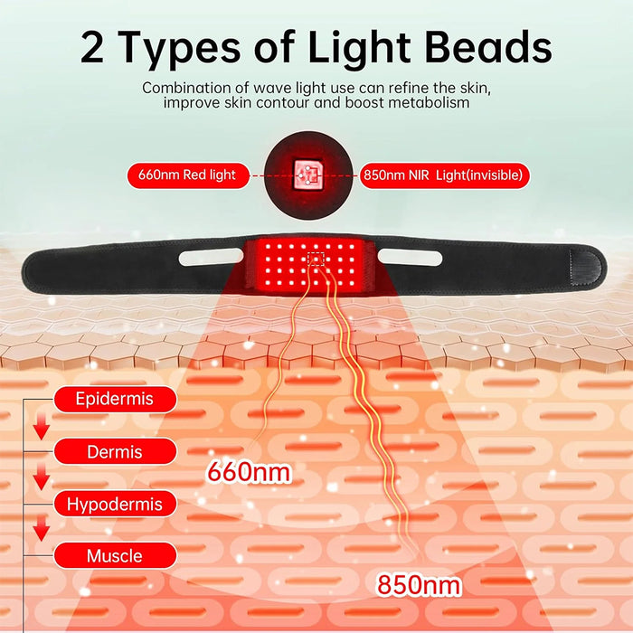 Infrared Light Therapy Beauty Device For V Face  and Neck Shape Led Light Therapy