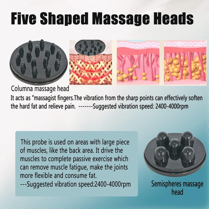 Professional Electric Vibration Body Massage Body Shape Device Waist Massager Body Massager Massage Machine