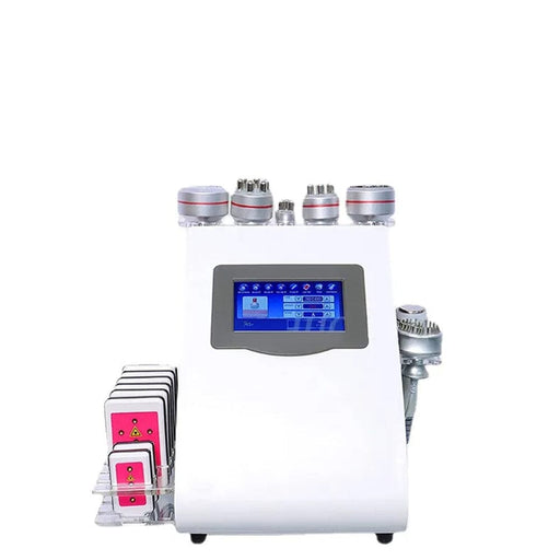 New 9 in 1 40k Vacuum Ultrasound Cavitation 8 Pads Lipolaser Slimming Machine Skin Rejuvenation Spa Anti Cellulite Machine reshapehub 